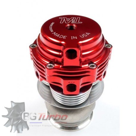 Wastegate TIAL MV-SA de couleur noire, livrée avec tous ses accessoires de montage et différents ressorts pour le réglageWASTEGATE MVS All spring - black
